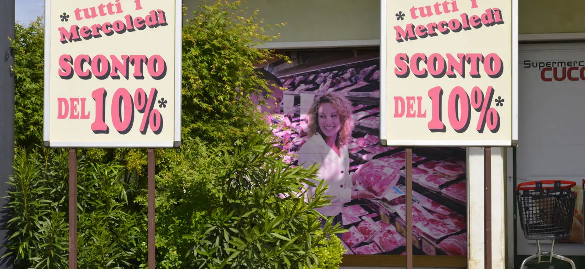 Tutti i mercoledì 10% di sconto